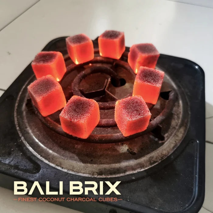 Bali Brix Coconut Charcoal 64pc Cubes
