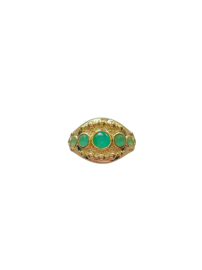 Bali Ring in Aqua