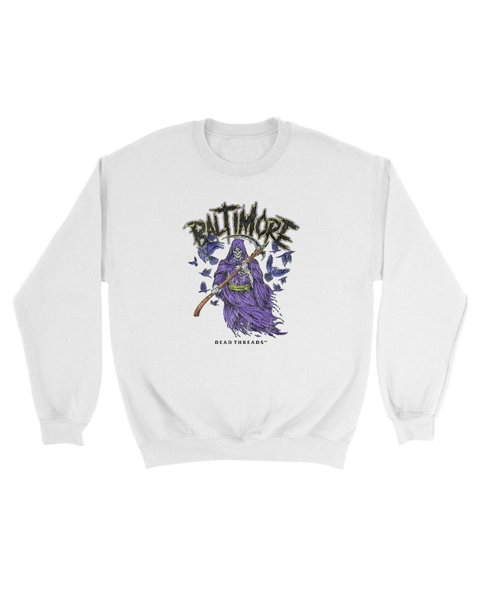 BALTIMORE FOOTBALL v2 KIDS CREWNECK SWEATSHIRT – Kids clothes – Dead Threads Apparel