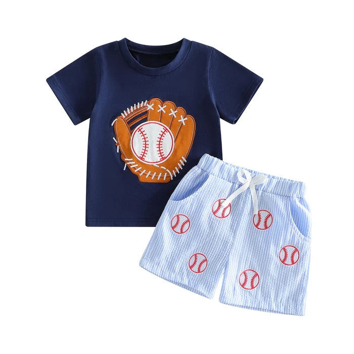 BASEBALL Blue Outfit