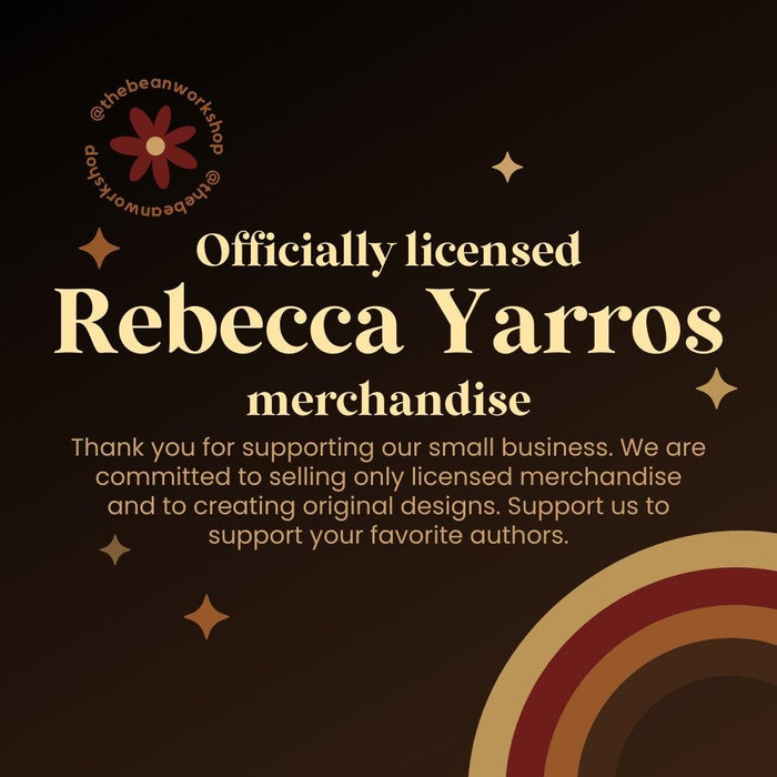 Fourth Wing Sticker Bundle | Set of 6 | Rebecca Yarros Bookish Stickers - The Bean Workshop - Basgiath War College, book lover sticker, Bookish Gift, bookish sticker, die cut sticker, dragon sticker, Empyrean series, fantasy sticker, fourth wing, Fourth Wing merch, Fourth Wing Sticker, gift for book lovers, Iron Flame, journal sticker, laptop sticker, rebecca yarros, Rebecca Yarros Sticker, Riders Quadrant, sticker, sticker bundle, vinyl sticker, Violet Sorrengail, Xaden Riorson