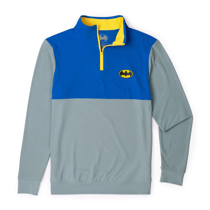 RSVLTS XS Batman Quarter Zip Batman™ 85th Anniversary "Holy Activewear, Batman!" – Quarter Zip