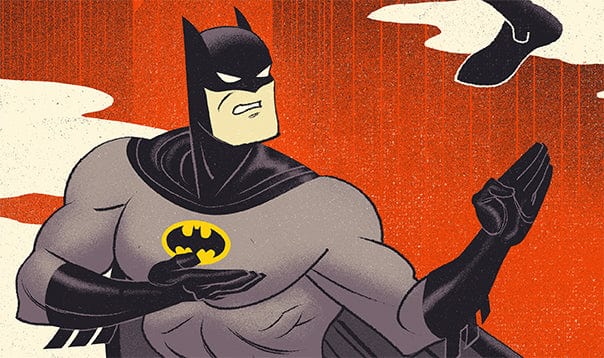 Batman: The Animated Series - Night of the Ninja Variant Screenprinted Poster