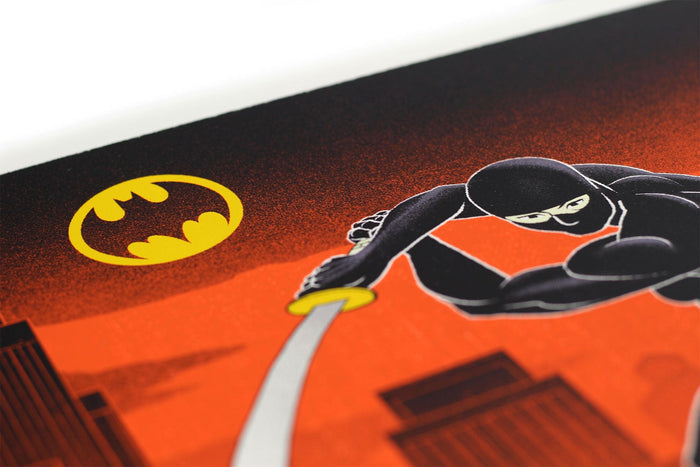 Batman: The Animated Series - Night of the Ninja Variant Screenprinted Poster