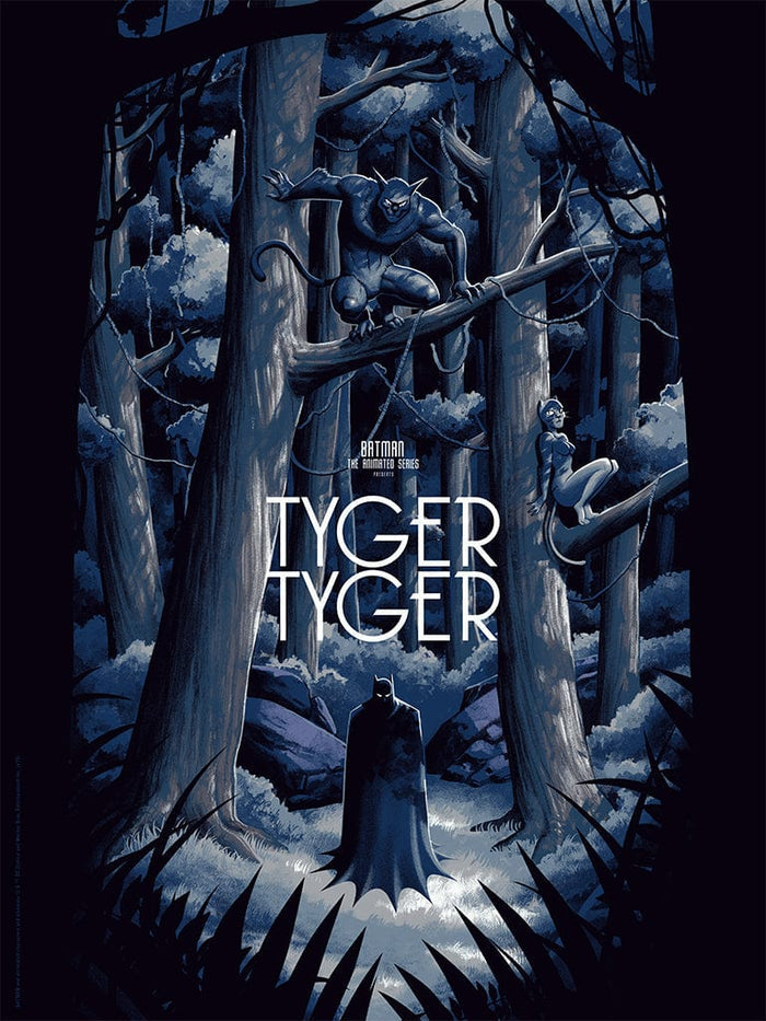 Batman: The Animated Series - Tyger, Tyger Variant Screenprinted Poster