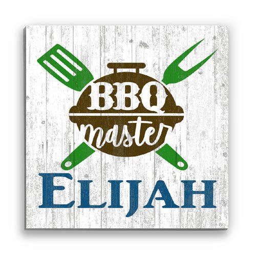 Custom Barbecue master sign