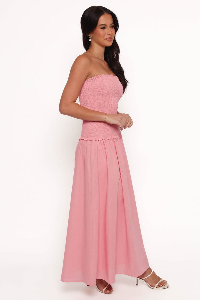Petal and Pup USA DRESSES Bea Maxi Dress - Soft Pink