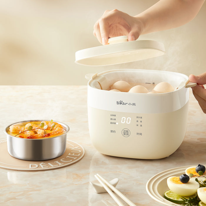 Bear Multi-Purposed Steamer 10 Eggs, 2 tier Steamer (ZDQ-T10Y2)