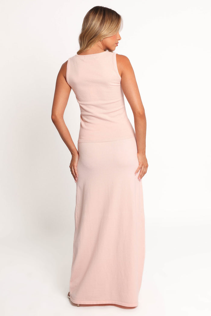 Petal and Pup USA BOTTOMS Beatrice Knitted Skirt - Peach (Hold for Rack)