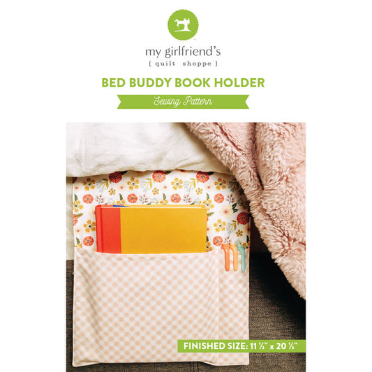 Bed Buddy Book Holder (Downloadable Sewing Pattern)