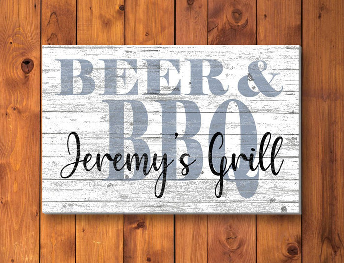 beer and barbecue gift