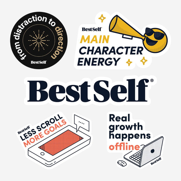 BestSelf Complete Sticker Pack Bundle BestSelf Co.