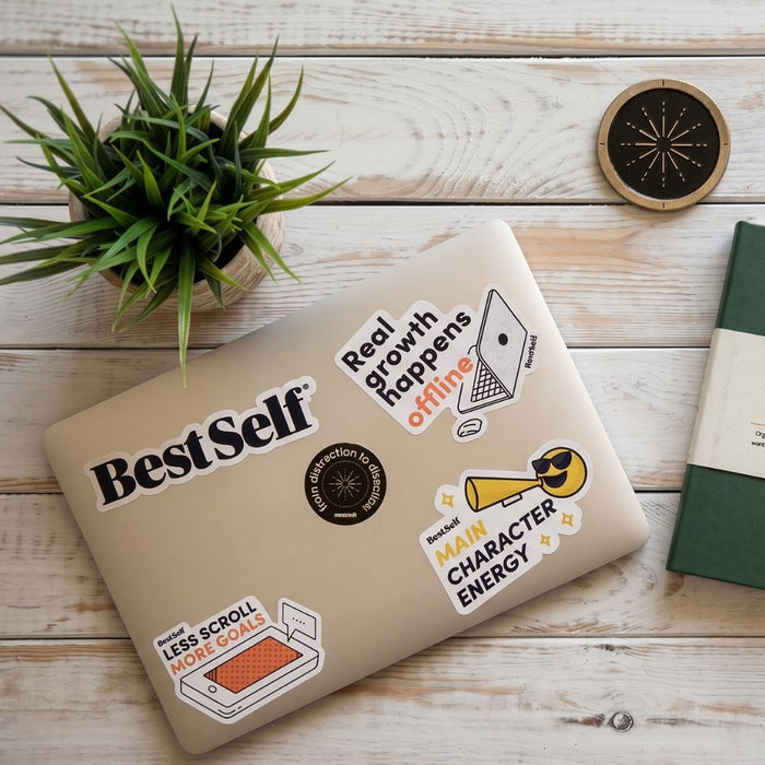 BestSelf Motivational Stickers Gift BestSelf Co.