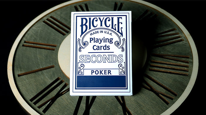 Bicycle® 808 Seconds (Blue) Playing Cards by US Playing Card Co.