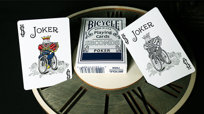 Bicycle® 808 Seconds (Blue) Playing Cards by US Playing Card Co.