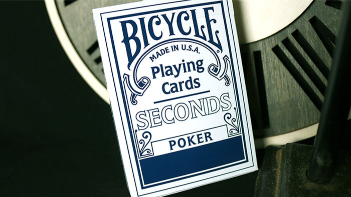 Bicycle® 808 Seconds (Blue) Playing Cards by US Playing Card Co.