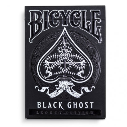 Bicycle Black Ghost Legacy Edition - V2 Playing Cards Playing Cards by Ellusionist