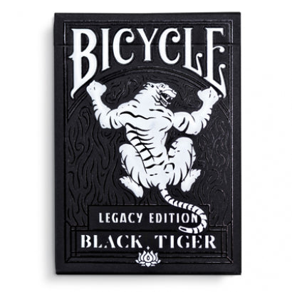 Bicycle Black Tiger Legacy Edition* Playing Cards by Ellusionist