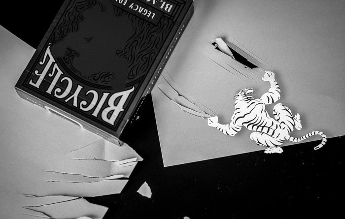 Bicycle Black Tiger Legacy Edition* Playing Cards by Ellusionist