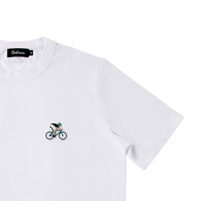 Bike Master T-shirt in white