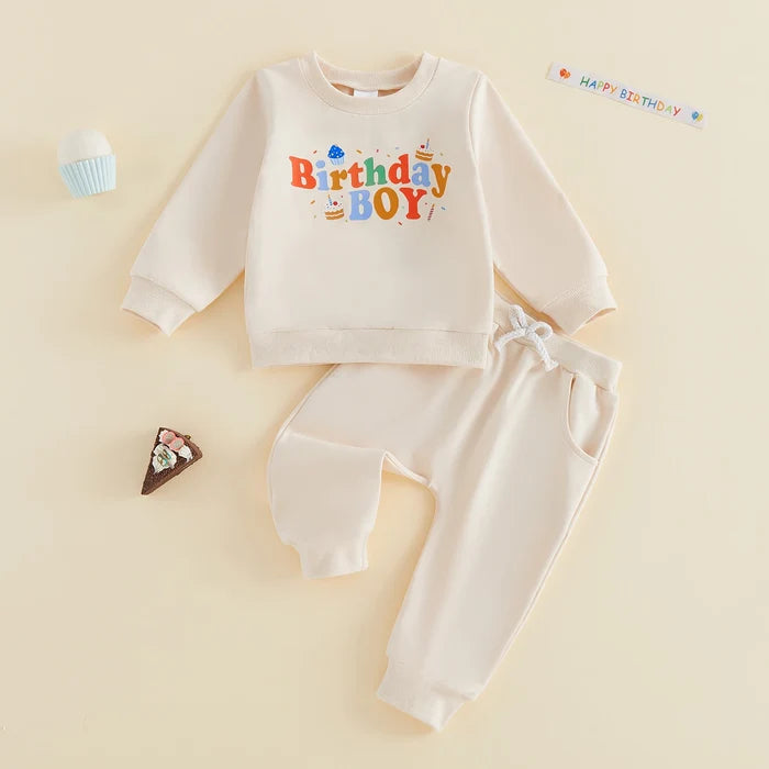 BIRTHDAY BOY Joggers Outfit