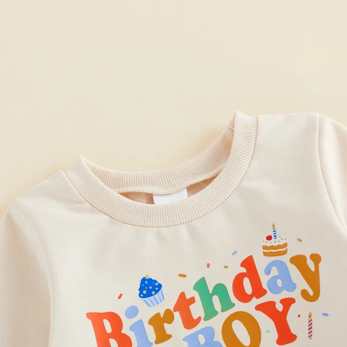BIRTHDAY BOY Joggers Outfit