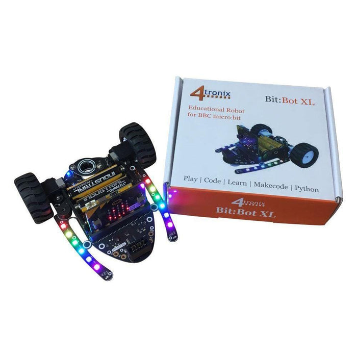 Bit:Bot XL Robot Kit for the micro:bit by 4tronix - The Pi Hut