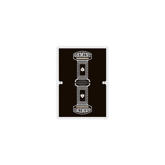 Black Gemini Casino Playing Cards Playing Cards by Gemini