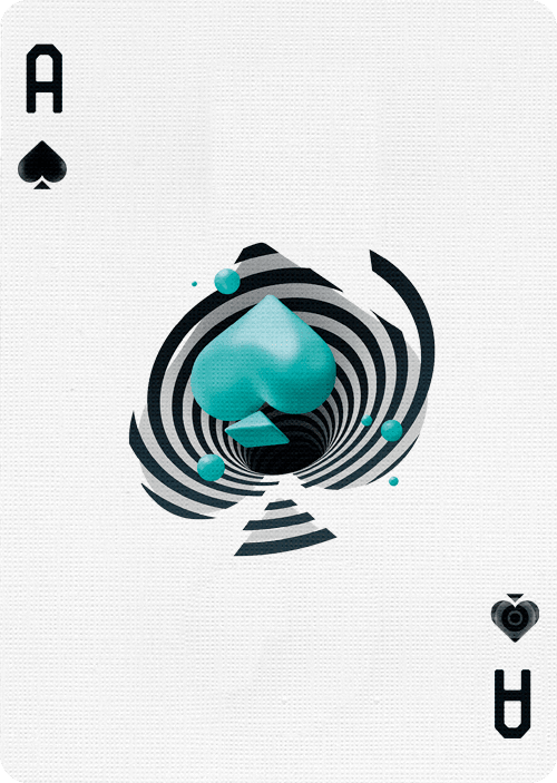 Black Hole Playing Cards Playing Cards by Riffle Shuffle Playing Card Company