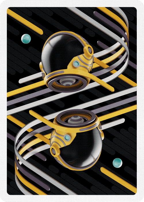 Black Hole Playing Cards Playing Cards by Riffle Shuffle Playing Card Company