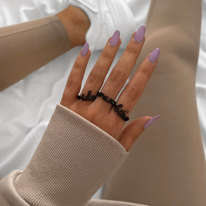 Black Ride Ring