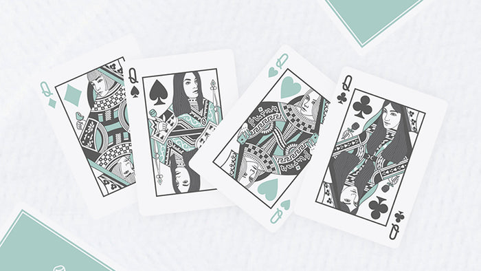 Black Roses Hotel Playing Cards Playing Cards by Daniel Schneider
