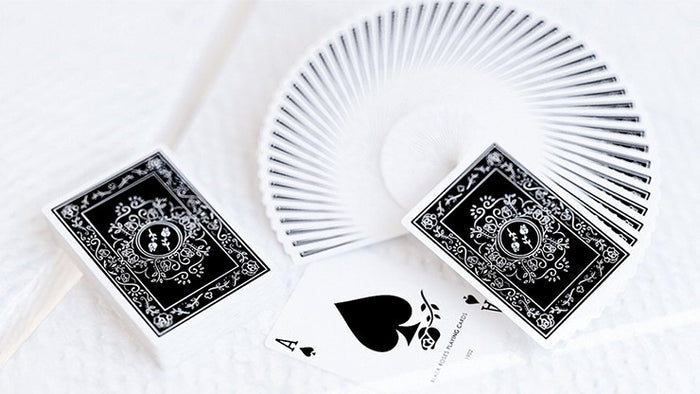 Black Roses Playing Cards by Daniel Schneider