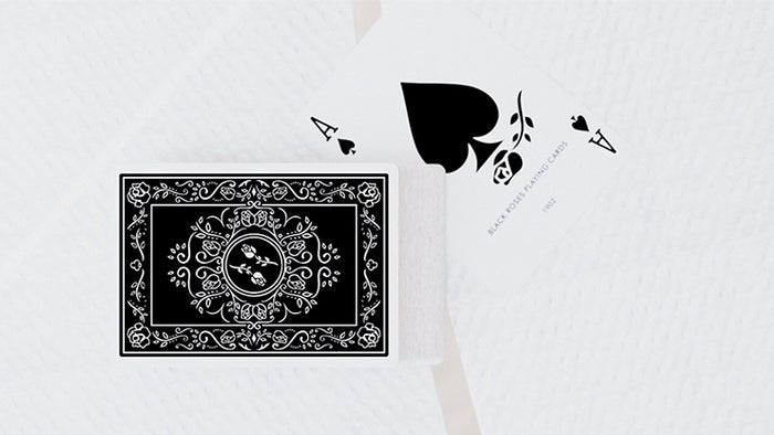Black Roses Playing Cards by Daniel Schneider