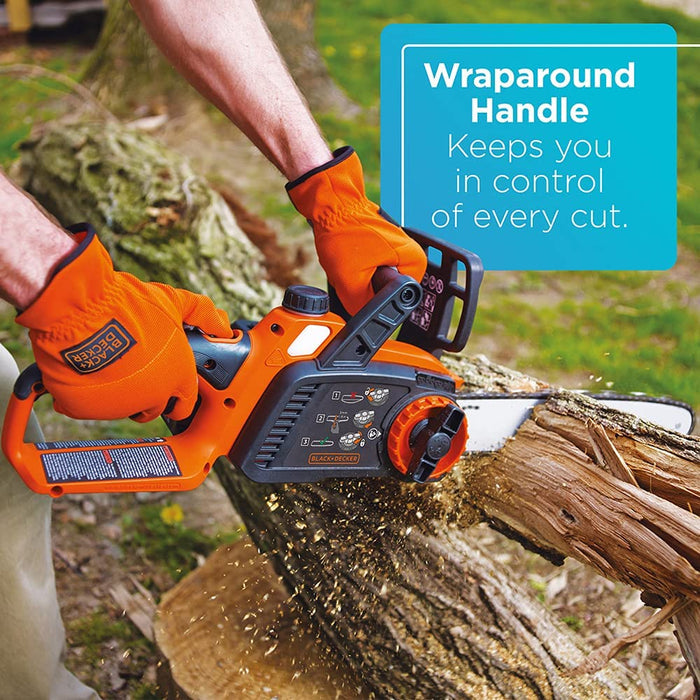 BLACK+DECKER 20v Lithium Chain Saw - Refurbished with Full Manufacturer Warranty - LCS1020