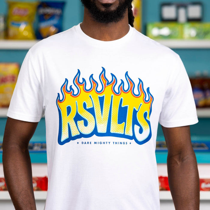 RSVLTS RSVLTS Crewneck T-shirt Blaze of Glory – Crewneck Tee Blaze of Glory – Crewneck Tee