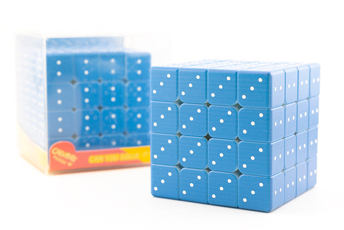 Blind Dice Cube 4x4 - Blue