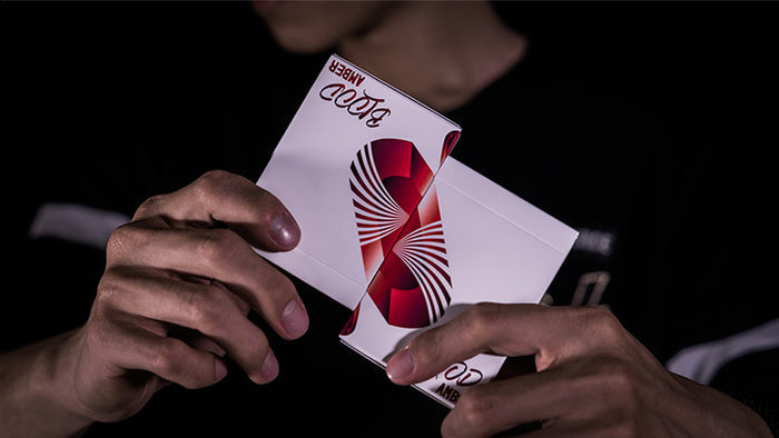 Blood Amber Playing Cards by US Playing Card Co.