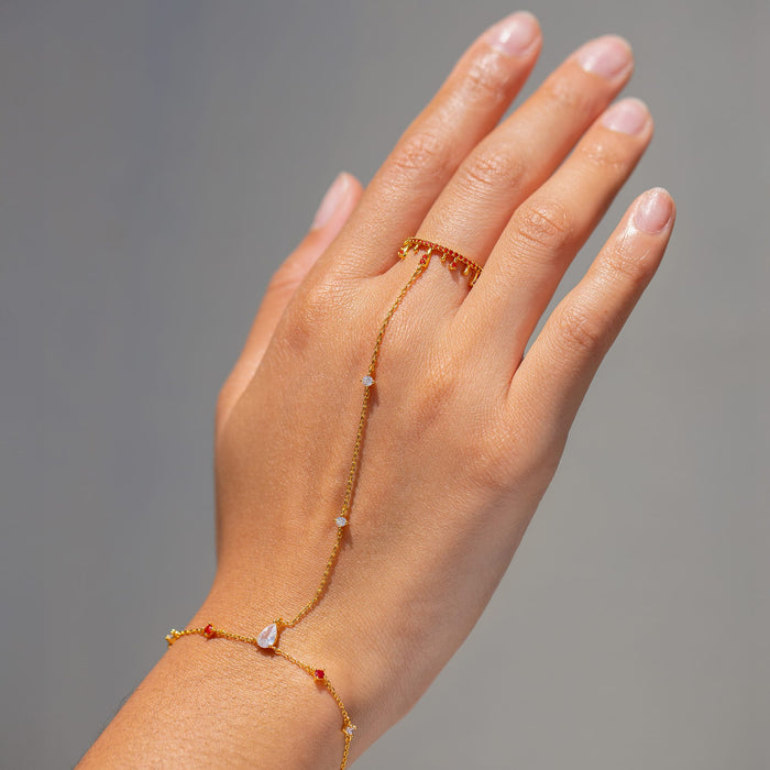 Blood Moon Hand Chain
