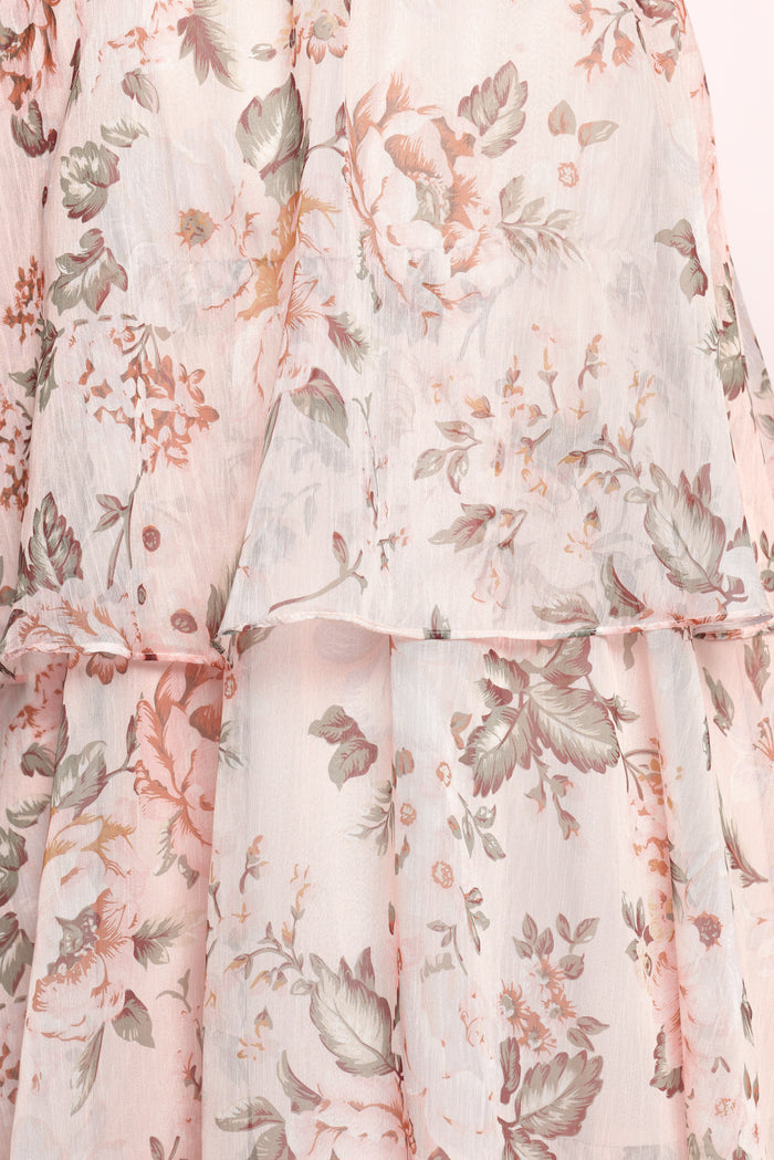 Petal and Pup USA DRESSES Bloom Strapless Maxi Dress - Floral
