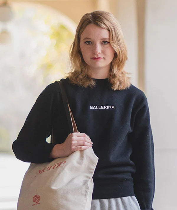 BLRN-EMB Ballerina Embroidered Pullover