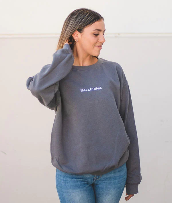 BLRN-EMB-Y Ballerina Embroidered Youth Pullover