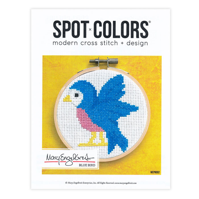 Blue Bird Counted Cross Stitch Leaflet