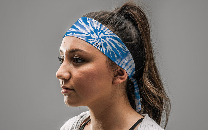 Blue Bird Tie Headband - View 3
