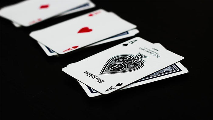 Blue Ribbon (Blue) Playing Cards by US Playing Card Co.