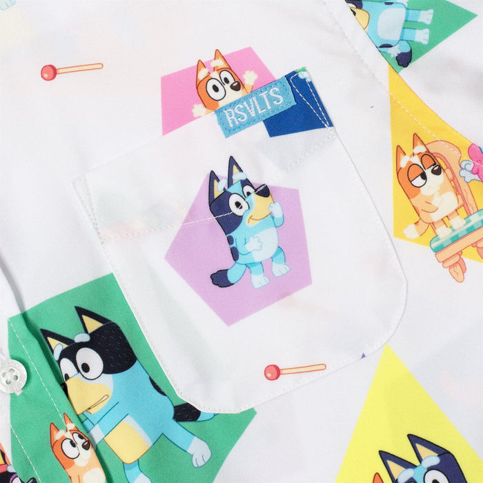 RSVLTS Bluey Youth Short Sleeve Shirt Bluey "Magic Xylophone" Youth – KUNUFLEX Short Sleeve Shirt