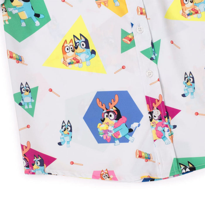 RSVLTS Bluey Youth Short Sleeve Shirt Bluey "Magic Xylophone" Youth – KUNUFLEX Short Sleeve Shirt