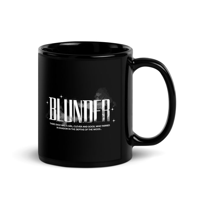 Blunder Black Glossy Mug - The Bean Workshop - Aesthetic Kitchen, Blunder Folklore Ceramic Mug, Bookish Decor, Ceramic mug, Coffee Lover, Dark Academia, Elspeth Spindle, Graphic Mug, One Dark Window, Rachel Gillig, Rachel Gillig Inspired Merch, Reader Gift, Trendy