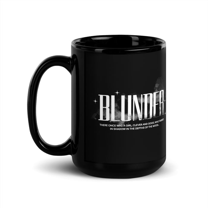 Blunder Black Glossy Mug - The Bean Workshop - Aesthetic Kitchen, Blunder Folklore Ceramic Mug, Bookish Decor, Ceramic mug, Coffee Lover, Dark Academia, Elspeth Spindle, Graphic Mug, One Dark Window, Rachel Gillig, Rachel Gillig Inspired Merch, Reader Gift, Trendy