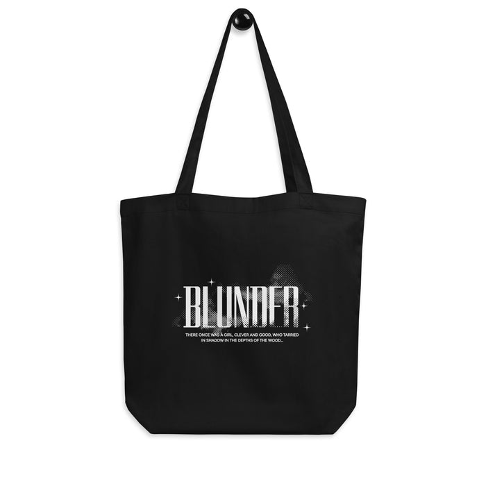 Blunder Organic Cotton Twill Tote Bag - The Bean Workshop - Blunder Folklore Tote Bag, Bookish Accessory, Dark Academia, Eco Friendly, Graphic Print, Library Bag, One Dark Window, Rachel Gillig Inspired Merch, Reader Gift, Reading Essentials, Tote bag, Trendy